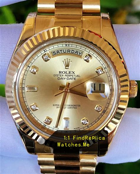 rolex 36mm gold replica|second hand gold rolex watches.